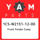 1C5-W2151-12-00 Yamaha Front Fender Comp 1C5W21511200, New Genuine Oem Part. Price: $420.94.