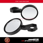 Pair Utv Rearview Side 4.75" Round Mirrors 1.75" Clamp For Polaris Rzr Can-am New. Price: $33.49.