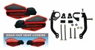 Powermadd Red / Black Star Handguards & Mount Kit Off-road Motorcycles Atv's New. Price: $100.00.