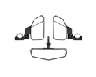 Honda Pioneer/talon Side Mirror & Center For 1.6"-2" Roll Bar By Kemimoto New. Price: $56.99.