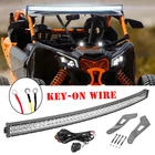 Weisen 52" Led Light Bar+roof Mounts+key-on Wire For Can Am Maverick X3 2017-26 New. Price: $150.39.