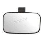 Kimpex Black Rectangular Rear View Mirror W/mount Kit For 1.5 - BGUTV4 New. Price: $16.19.