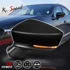 Left Driver Side Powered Adjust Turn Signal Rear View Mirror For 17-18 Mazda 3 New. Price: $69.73.