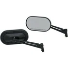 Kuryakyn 1737 Satin Black Heavy Industry Mirrors For All Harley Models 65-23 New. Price: $234.99.