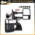 ?tow Mirrors For 1999-2007 F250 Super Duty L&r Power Heated Chrome Turn Signal New. Price: $138.07.