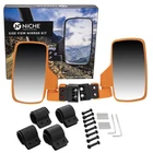 Niche Side View Mirror Set For Polaris Ranger Rzr Xp 570 700 800 900 1000 Orange New. Price: $21.95.