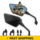 Esploratori Atv Side Rearview Mirrors 7/8" Handlebar Clamp New. Price: $46.99.