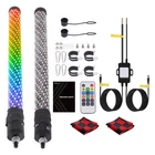 2FT Fat Whip Antenna Spiral Rgb 786LEDS Music Sync For Atv Utv Rzr New. Price: $108.06.
