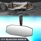 Universal Roll Cage Bar Mount Utv Black Cover 1.75" Clamp Rearview Center Mirror New. Price: $15.82.