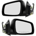 Set Of Mirror Power For 2008-2010 Mitsubishi Lancer Left Right Textured Black New. Price: $115.29.