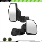 Lh+rh Side Set Utv Atv 1.6" - 2" Roll Mirrors For Polaris Honda Black Manual New. Price: $28.36.