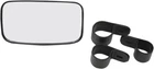 Emgo Black Rectangle Rear View Mirror (20-64574) New. Price: $29.72.