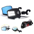 Rear View Side Mirror &light For Polaris Ranger 1000 Xp Crew 570 900 500 Pro-fit New. Price: $99.98.