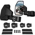 Utv Side Mirror Kit 2 Pack Adjustable Breakaway Shatterproof Convex Glass New. Price: $77.98.