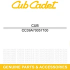 Cub Cadet 39A70057100 Mtd Acsry Cx Crew Vol Rear View Mi New. Price: $53.95.