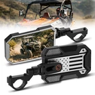 Novsight Utv Side Rear View Mirrors Fits 1.5"-2.0" Roll Cage For Kawasaki Mule New. Price: $79.99.