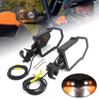 Side Rear View Mirrors Light For Polaris Rzr Sxs Can-am X3 1.3-2" Roll Cage Bar New. Price: $87.39.