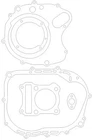 Suzuki ALT125 Gasket Set New. Price: $48.95.