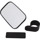 Moose Mirror Rear View Rectangle Black 2" 56-18039A New. Price: $24.95.