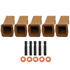 5PCS Steel Bucket Teeth For Cat J200 1U-3202 8E6208 8E6209 W/ Pins Kit New. Price: $60.80.