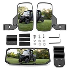 Wsays Convex Rear Side+center Mirror Set For Polaris Ranger 570 900 1000 Can Am New. Price: $39.99.