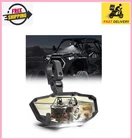 Utv Rear View Mirror With Light Built-in Rechargeable Battery, 360 Adjustable New. Price: $82.99.