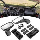 Rear Side View Mirrors Handle Set For Polaris Ranger 570 Fullsize Crew 2017-2026 New. Price: $35.99.