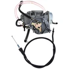 Niche Carburetor Throttle Cable Kit For Kawasaki Prairie 400 15003-1446 Atv New. Price: $56.95.