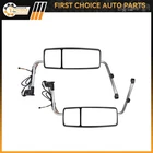 Mirozo Pair Chrome Mirrors Complete For 02-18 International Prostar&lonestar New. Price: $330.54.