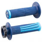 Odi V2 Emig Pro Mx Lock-on Grips Navy Blue/cyan 1874540116 For Atv/utv New. Price: $43.83.