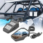 Mirrors Side 1.75 -2 Round Tube Break Away Light Polaris Rzr Utv Weisen Fits New. Price: $89.99.