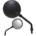 Parts Unlimited Universal Mirror 0640-0949 Round Black Left/right New. Price: $11.17.