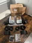 Kemimoto Utv Mirrors Side Fits 1.6 Inch 7.5 3.7 In, Black New Open Box. Price: $24.99.