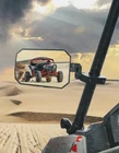 Honda Pioneer/talon Side Mirrors For 1.65-2'' Roll Bar By Kemimoto B0106-15101BK New. Price: $54.74.